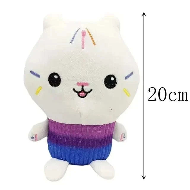 Gabby Dollhouse Plush Toy Mercat – Soft Cartoon Stuffed Doll-B / China Mainland