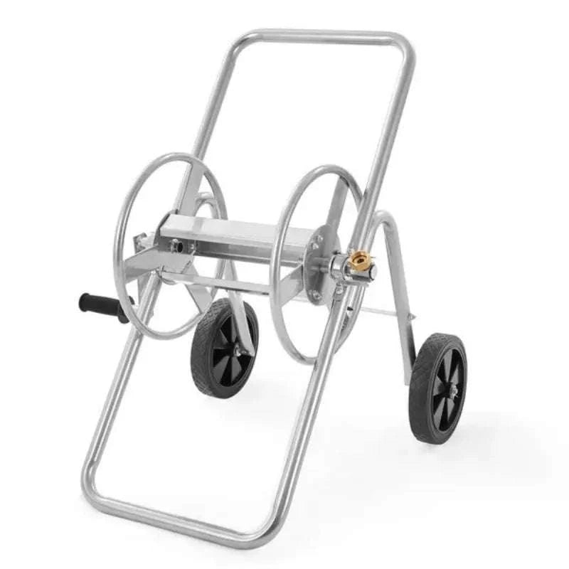 Garden Hose Reel Cart Holds 175 ft Hose with Wheels-United States