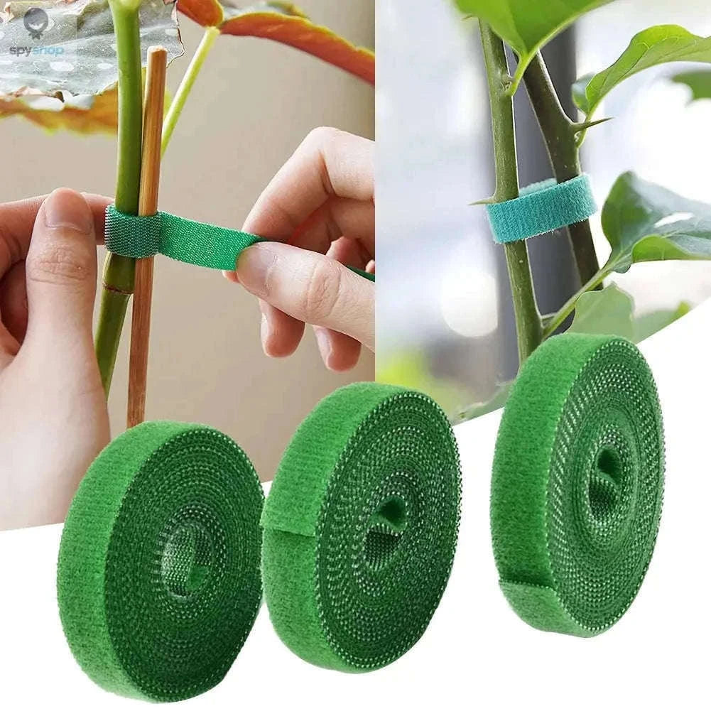 Garden Twine Plant Ties for Gentle Plant Support and Tidy Growth-White / 3pcs