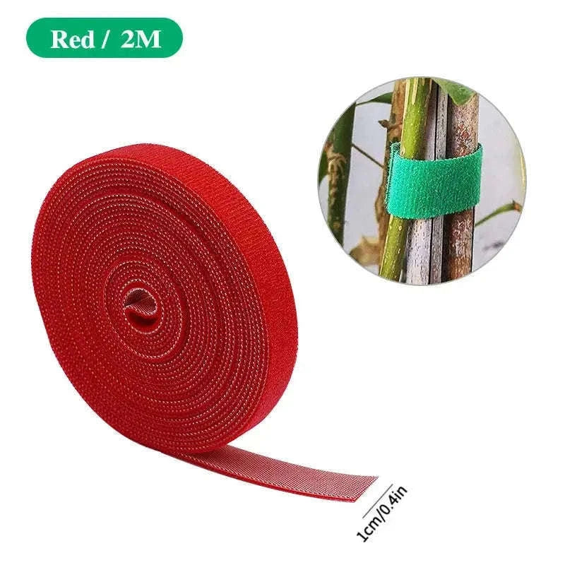 Garden Twine Plant Ties for Gentle Plant Support and Tidy Growth-White / 3pcs