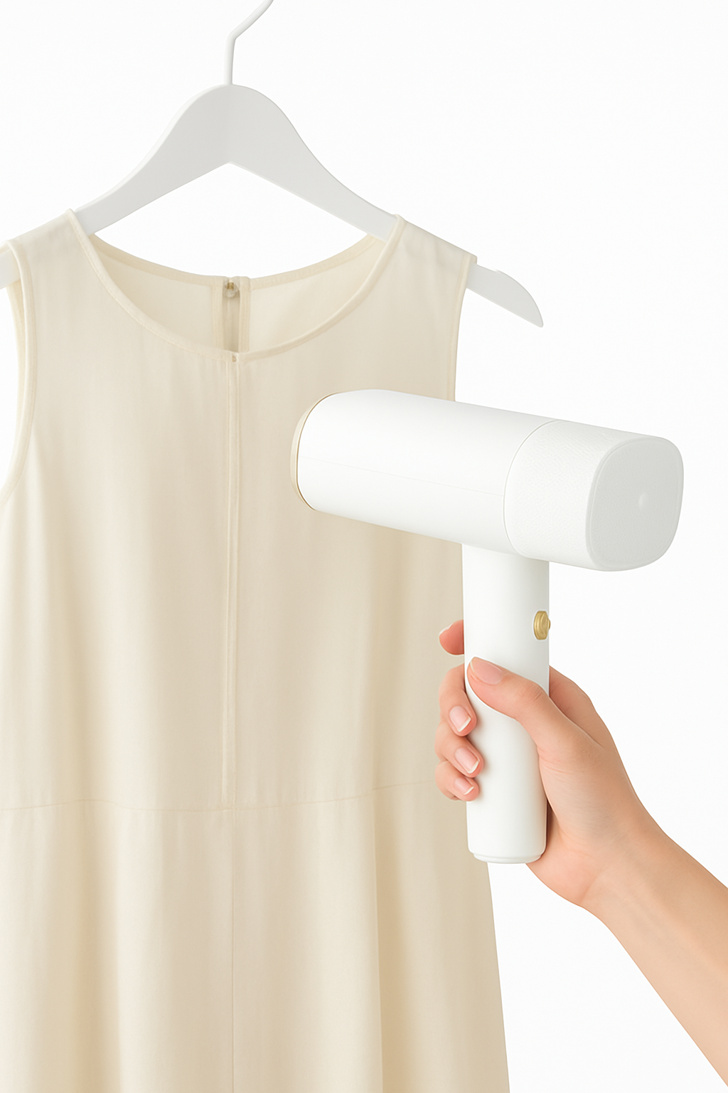 Ruční napařovač látek 130 ml 1000 W pro odstranění vrásek