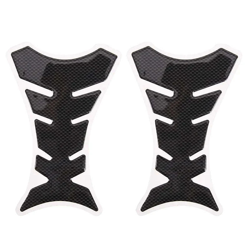 Gas Cap Cover Sticker and Protector 3D Carbon Fiber Gel-1 pcs