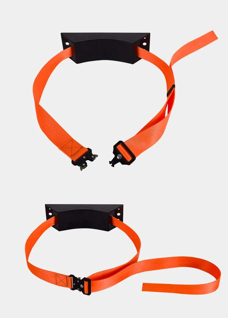 Gas Cylinder Mounting Bracket Kit with Quick-Release Strap-Gas Tank Holder