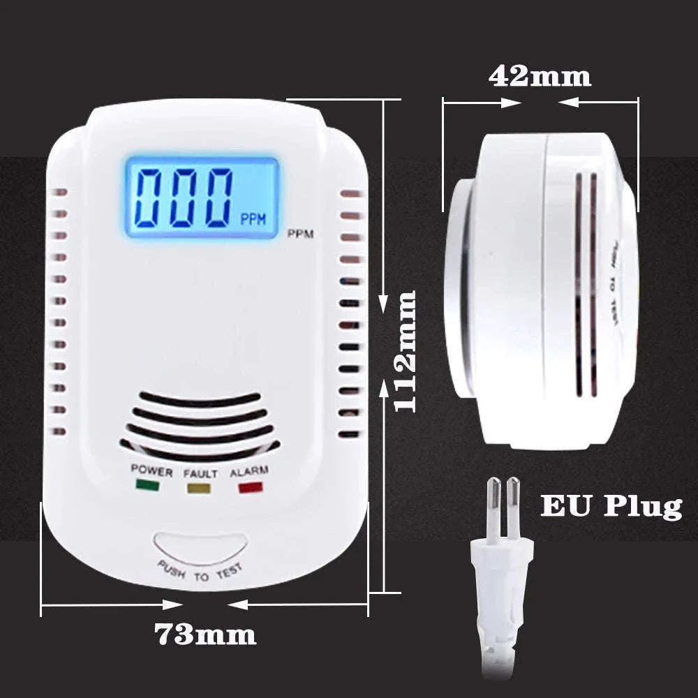 Gas Detector and Carbon Monoxide Alarm for Home Safety-CO and Gas Detector
