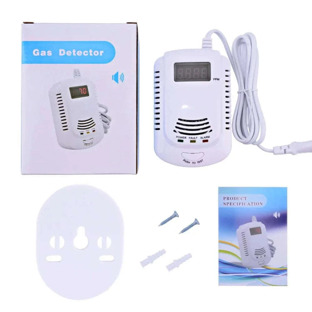 Gas Detector and Carbon Monoxide Alarm for Home Safety-CO and Gas Detector