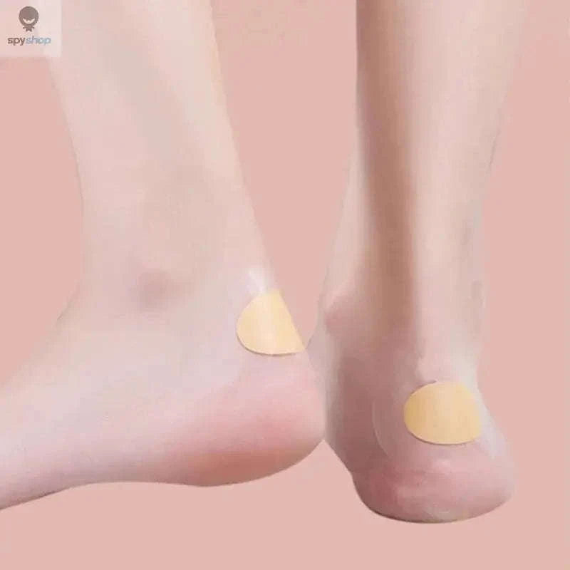 Gel Grip Heel Protectors – Adhesive Cushioned Pads for Blister-Free Comfort-WHITE