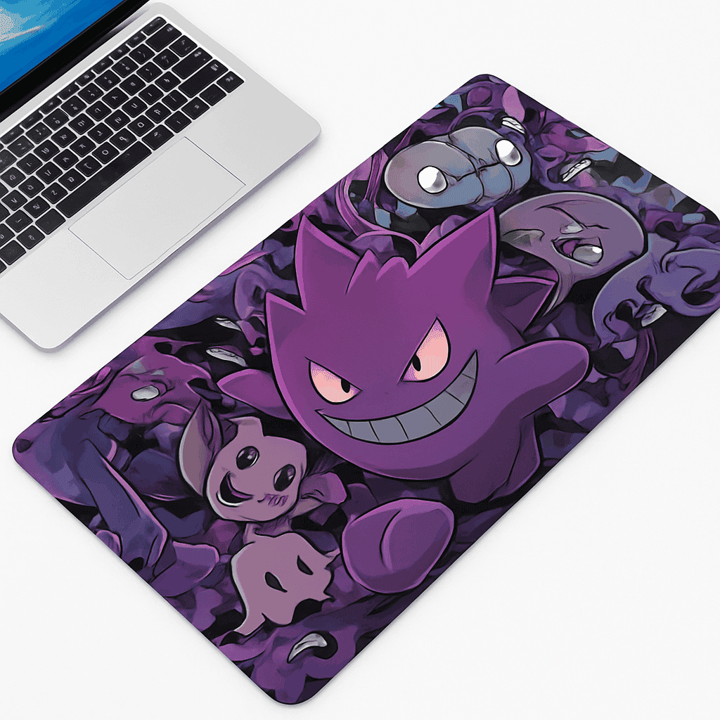 Gengar Gaming Mouse Pad for Smooth Control and Desk Style-TK-0000005986 / 900x400x2mm / CHINA