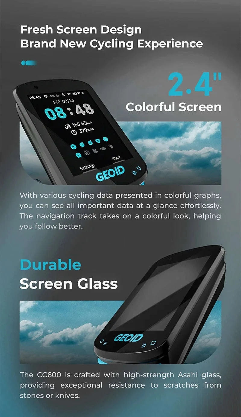 GEOID CC600 Color Screen Bike Computer-CC600 Cover / CHINA