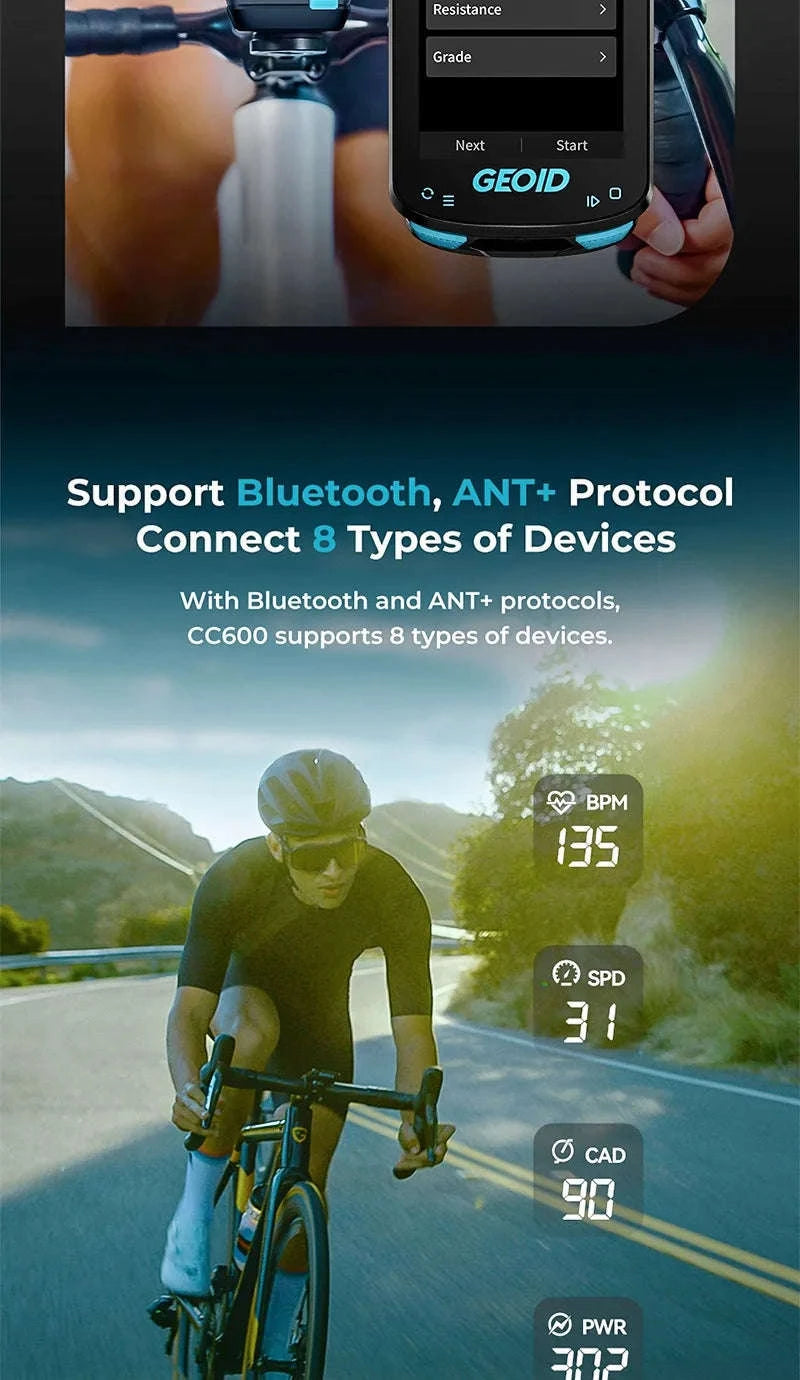 GEOID CC600 Color Screen Bike Computer-CC600 Cover / CHINA