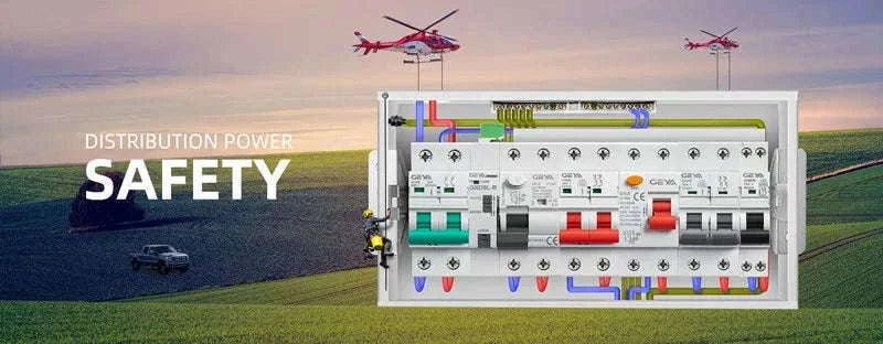 GEYA GRD9L Type A RCD Auto Recloser Circuit Breaker-Type A-2P-40A-30mA / spain / GRD9L-R-AC220V-AUTO