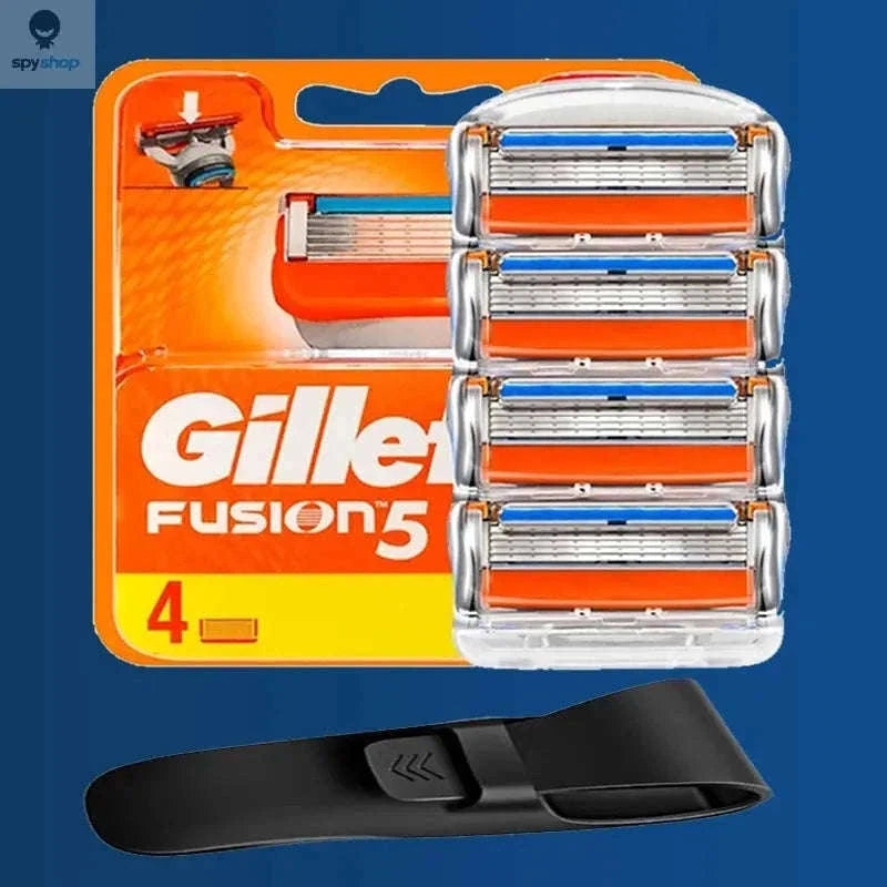 Gillette Fusion 5 Razor Blades for Smooth, Precise Shaving-8Blades1holder1C