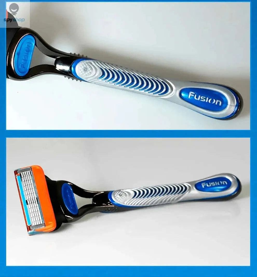 Gillette Fusion 5 Razor Blades – Smooth, Comfortable, Precise Shaving Performance-8Blades1holder1C