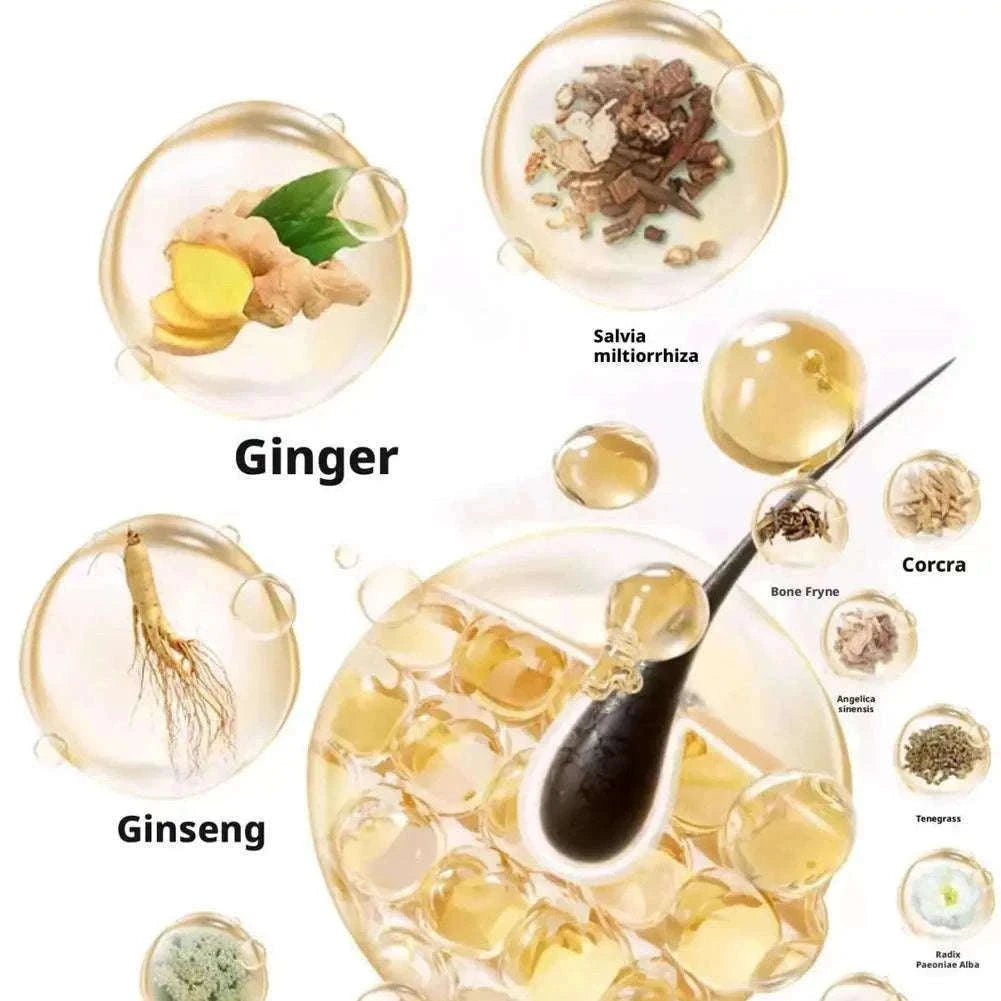 Ginseng Hair Nourishing Liquid 120ml-D