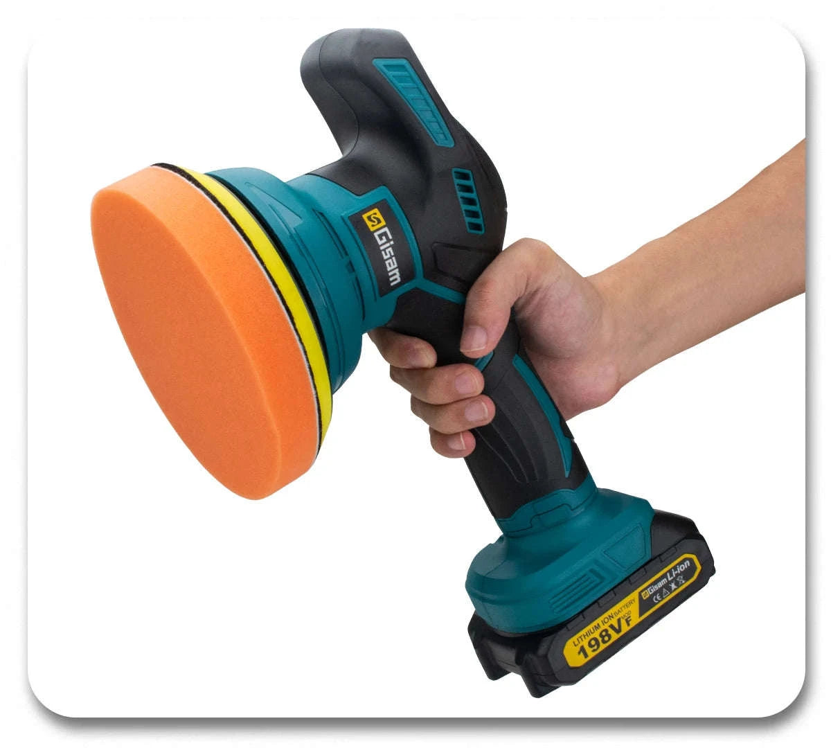 Gisam Cordless Car Polisher for Makita 18V Batteries-No Battery No Plug / spain