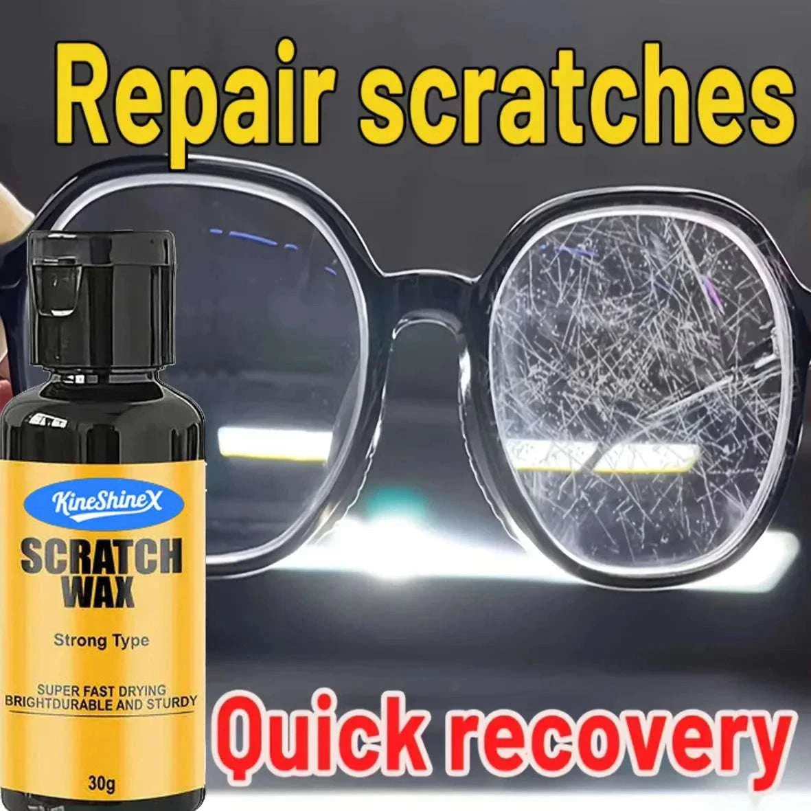 Glasses Scratch Repair Resin for Clear Lenses and Shine Restore-1PCS