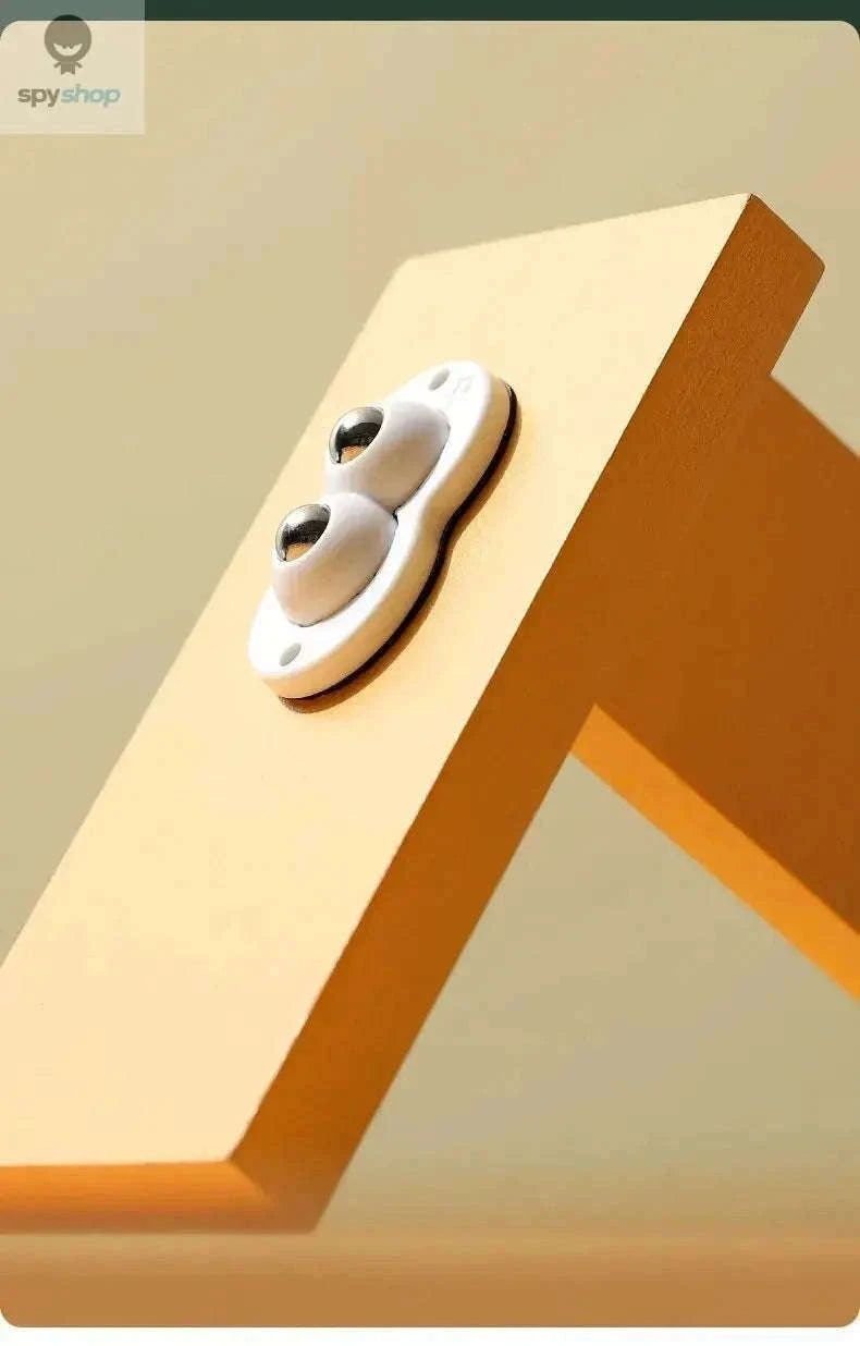 GlideOn Adhesive Casters for Easy Furniture Movement, 4-Pack-Nylon 4pcs
