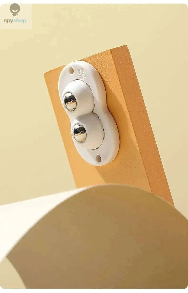 GlideOn Adhesive Casters for Easy Furniture Movement, 4-Pack-Nylon 4pcs