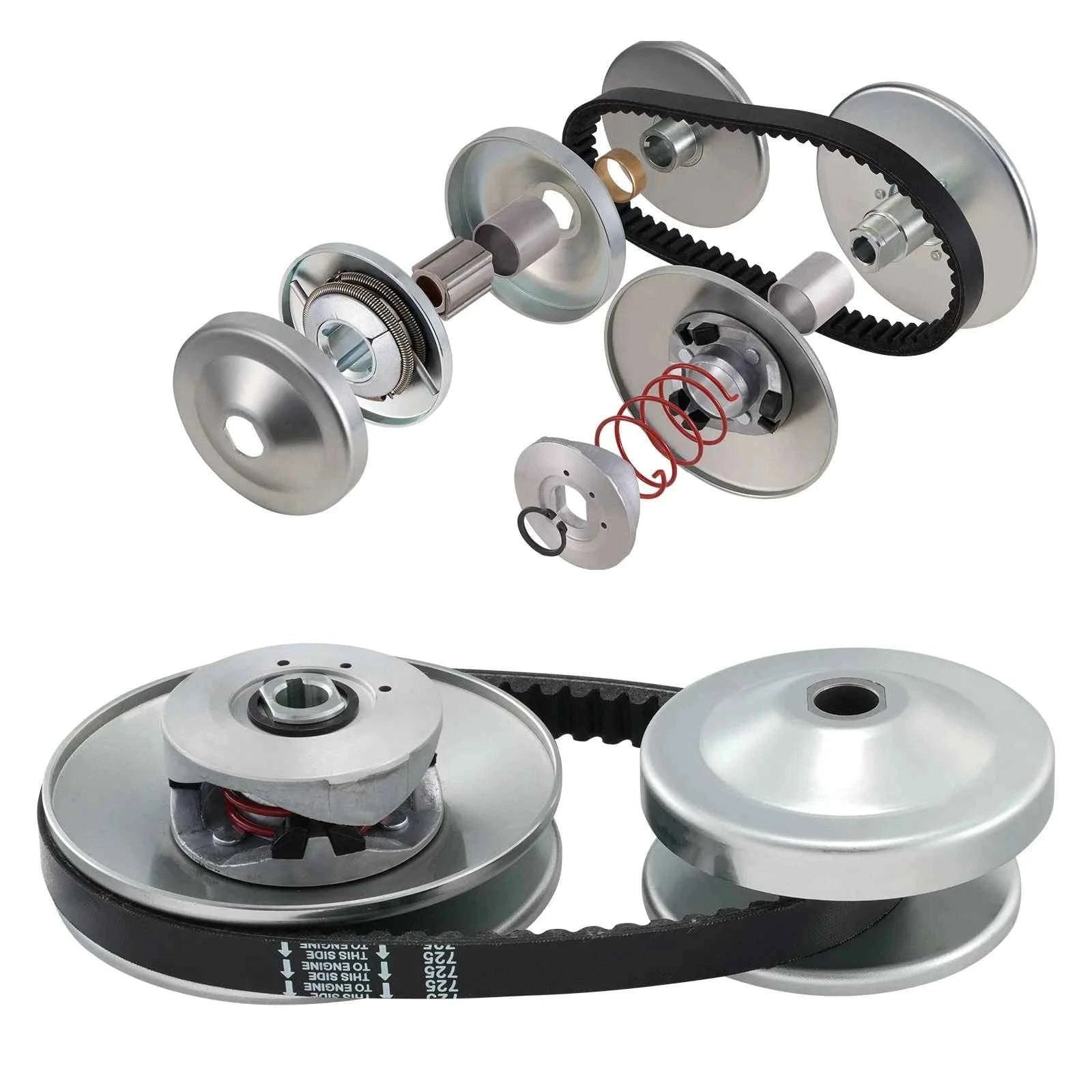 Go-Kart Torque Converter Clutch Kit with Drive Belt-780 Series / United States