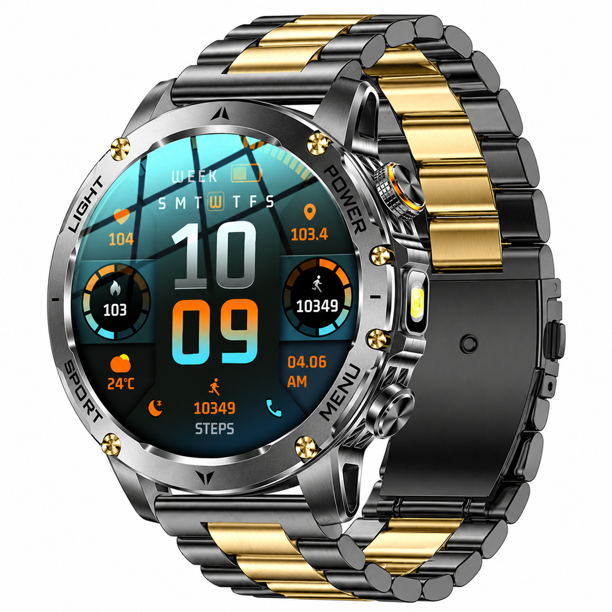 Precision smartwatch product image on white
