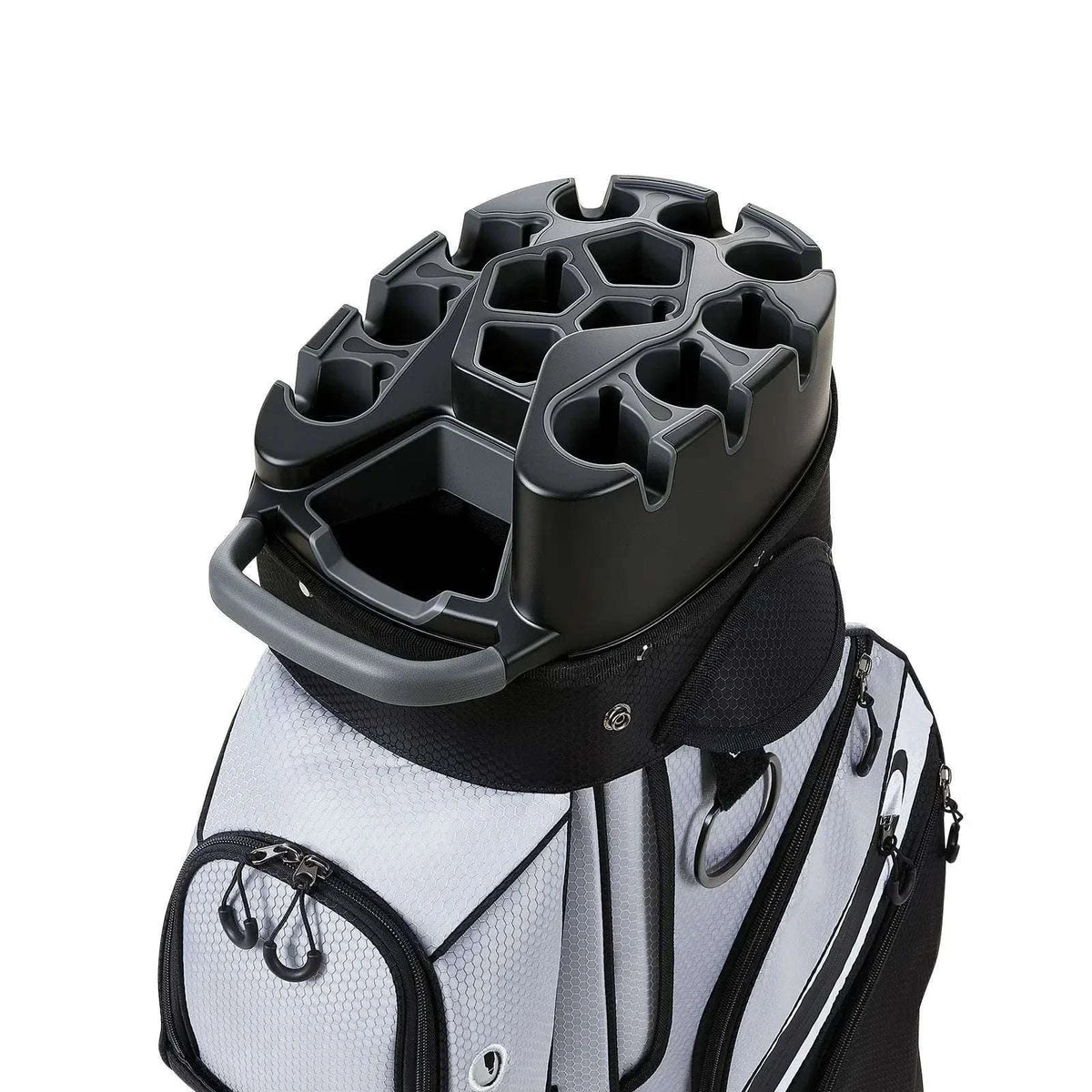 Golf Cart Bag with 14-Way Divider & 13 Storage Pockets-900D polyester / United States