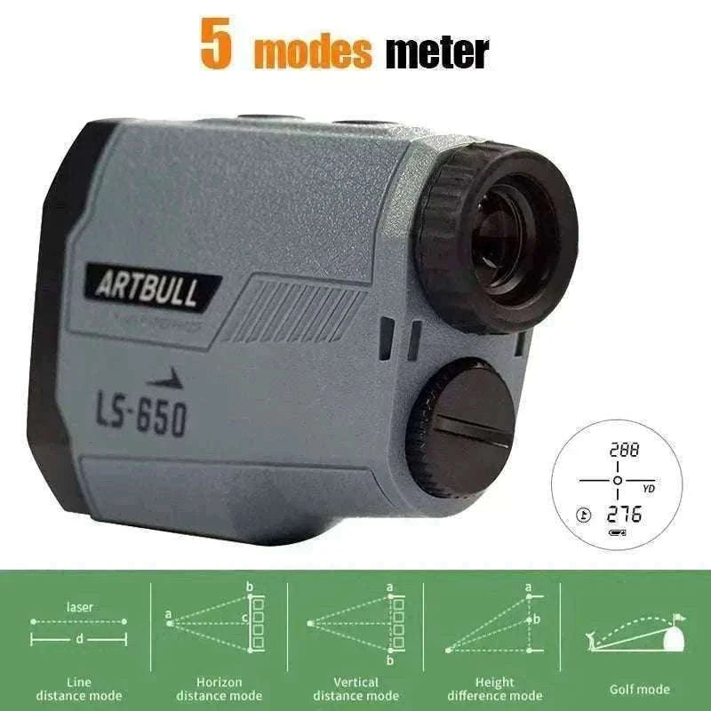 Golf Laser Rangefinder 1000M with Slope & Flag Lock Precision Meter-1000m