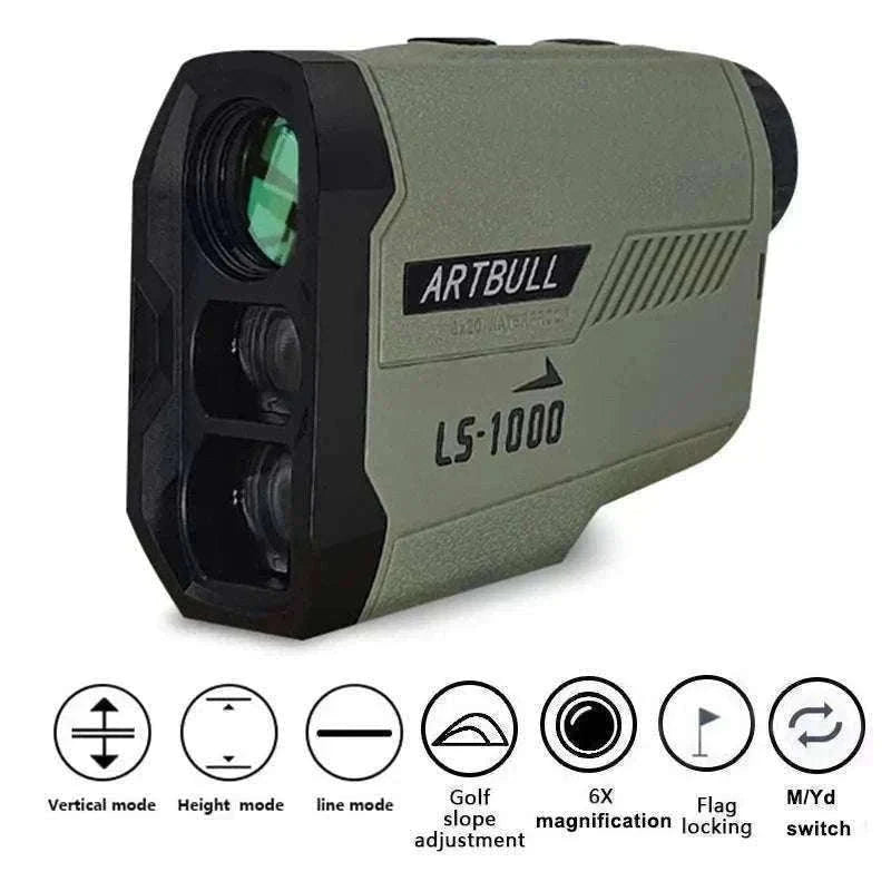Golf Laser Rangefinder 1000M with Slope & Flag Lock Precision Meter-1000m