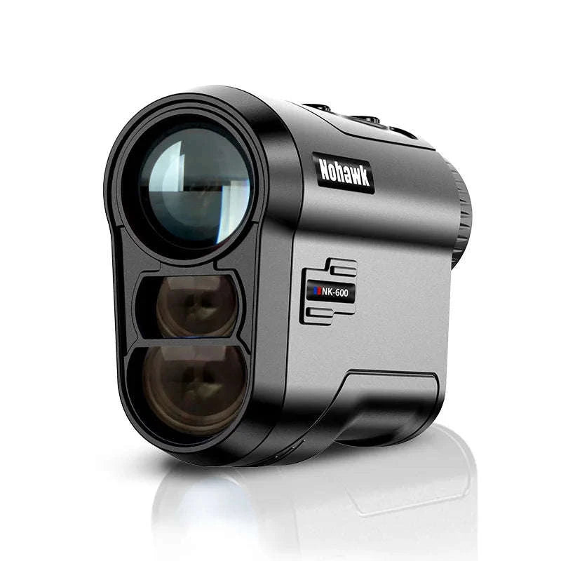 Golf Laser Rangefinder USB Rechargeable with Slope Compensation-Golf 600 White