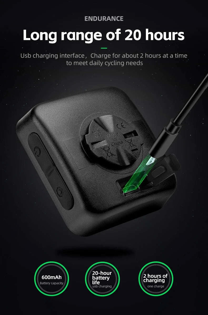 GPS Bike Computer with Speed, Odometer & 20H Battery Waterproof-29210017001