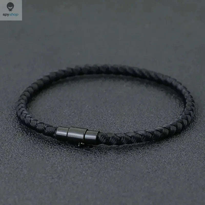 Grade A Red Thread Bracelet – Classic Rope Design with Copper Accents-green / S 18.5cm 7.3Inch