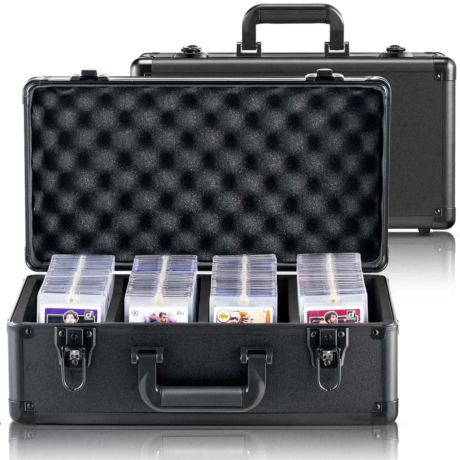 Graded Card Storage Box with Lock for PSA BGS SGC Cards-Combination Lock 108 / france