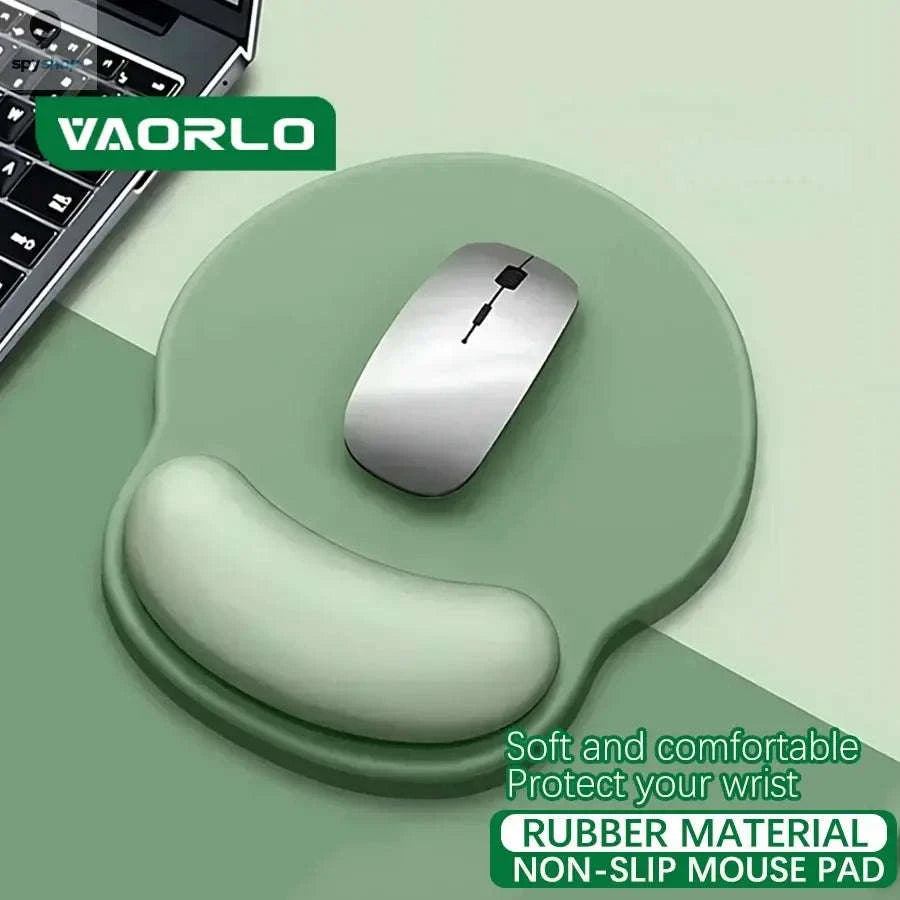 Gradient Mouse Pad with Wrist Rest-Mint Green