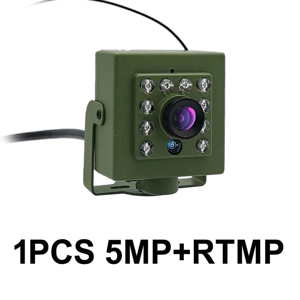 Green WiFi Bird Box Camera Kit with Night Vision-2MP IMX307 SONY / US Plug / 3.6mm