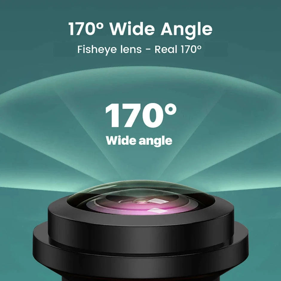 GreenYi AHD1080P Car Rear View Camera with 170° Fisheye Lens-AHD720P / Black