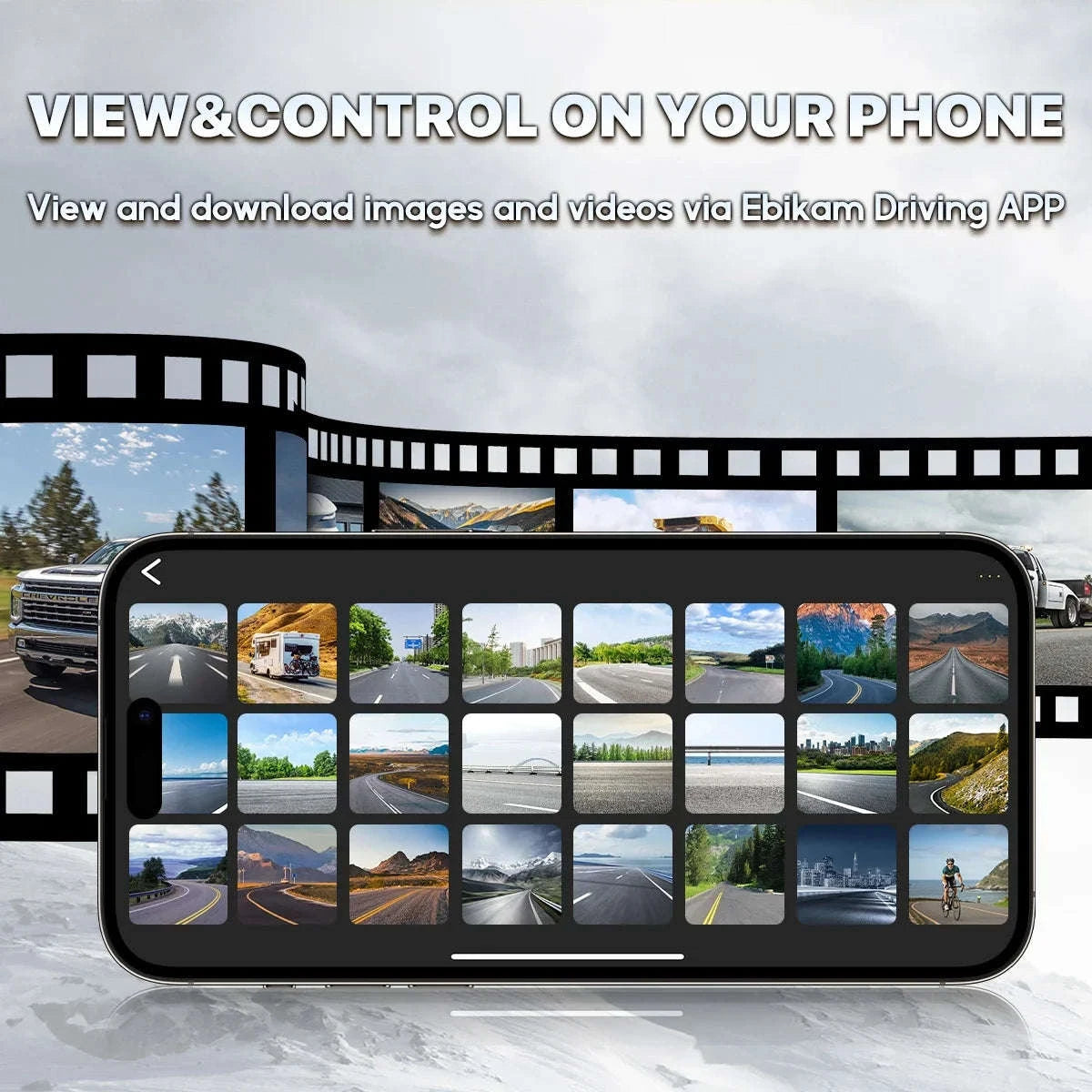 GreenYi Wireless Solar Reversing Camera-Default Title