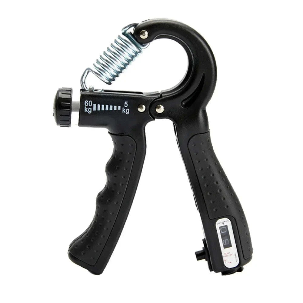 Grip Strength Trainer Kit for Muscle Building and Rehabilitation-5pcs set-black