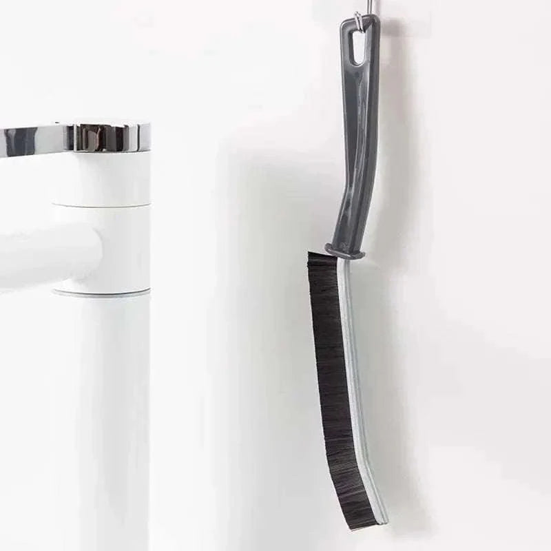 Grout Cleaning Brush for Kitchen, Bathroom, and Tight Gaps-Black- 5PC