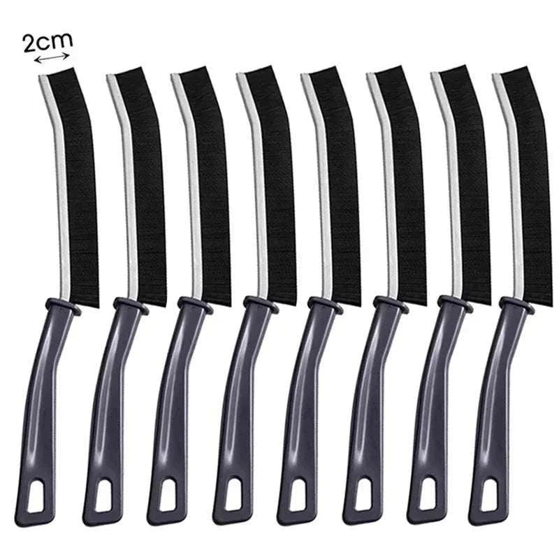 Grout Cleaning Brush for Kitchen, Bathroom, and Tight Gaps-Black- 5PC