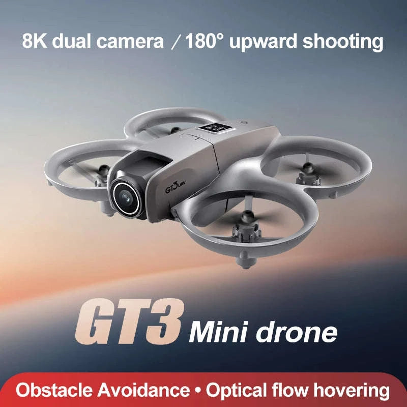 GT3 Mini Foldable Drone With 8K Dual Camera-GT3 8K 1Battery
