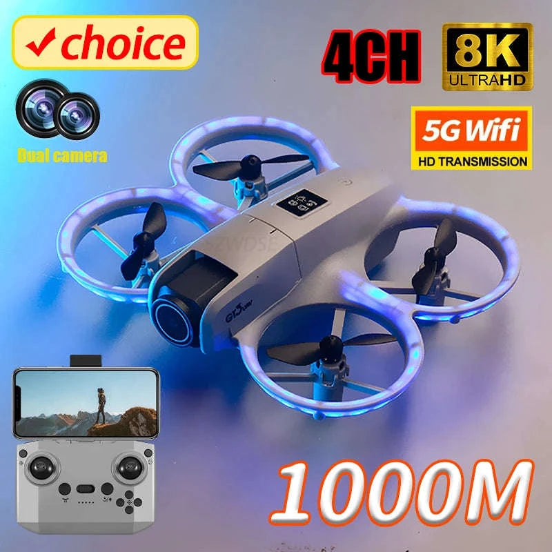 GT3 Mini Foldable Drone With 8K Dual Camera-GT3 8K 1Battery
