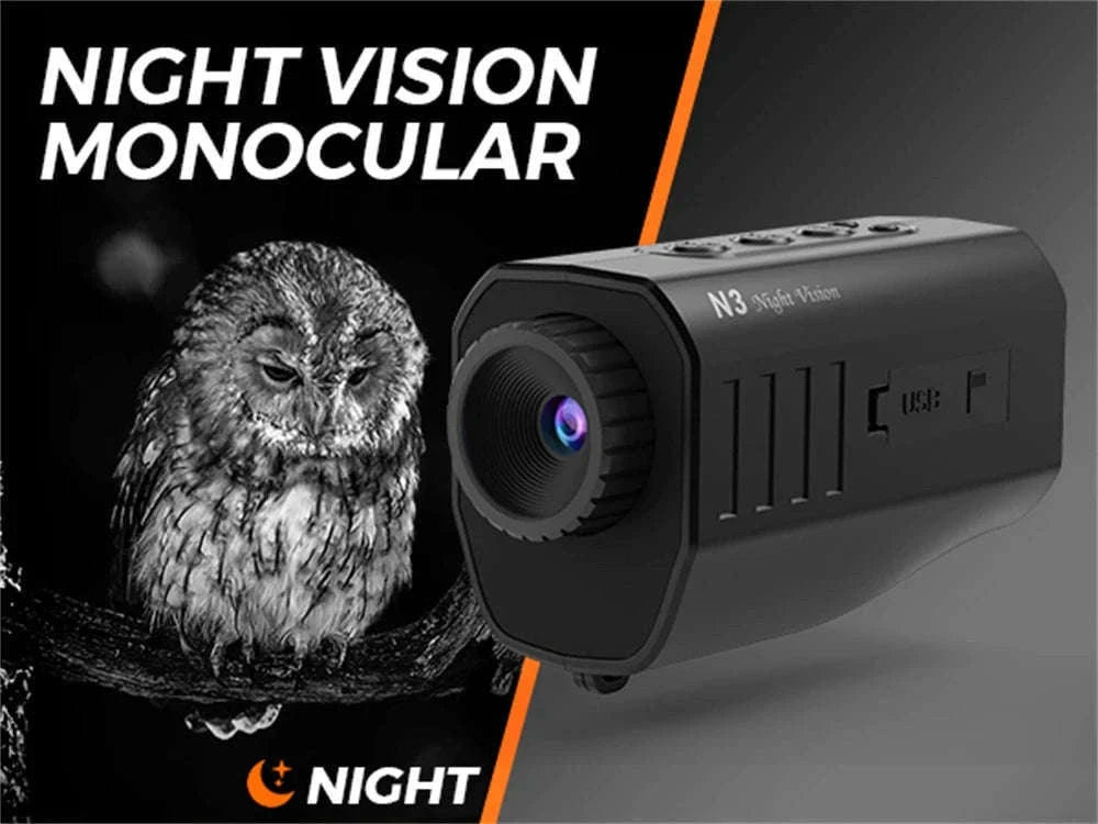 GTGUARD N3 1080P Night Vision Monocular with 5X Zoom-GTGUARD N3