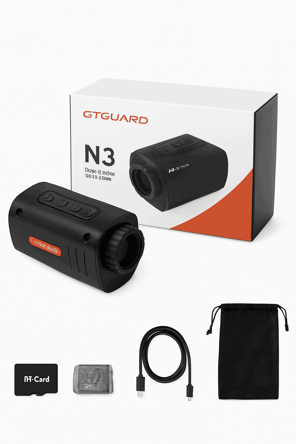 GTGUARD N3 Night Vision Monocular with 4K-Style HD Recording-N3 / United States