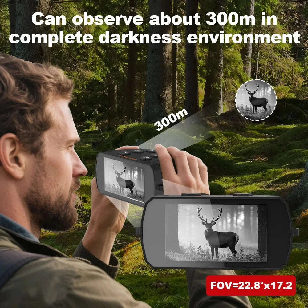 GTGUARD N6 Night Vision Binoculars with 1080P Video-United States