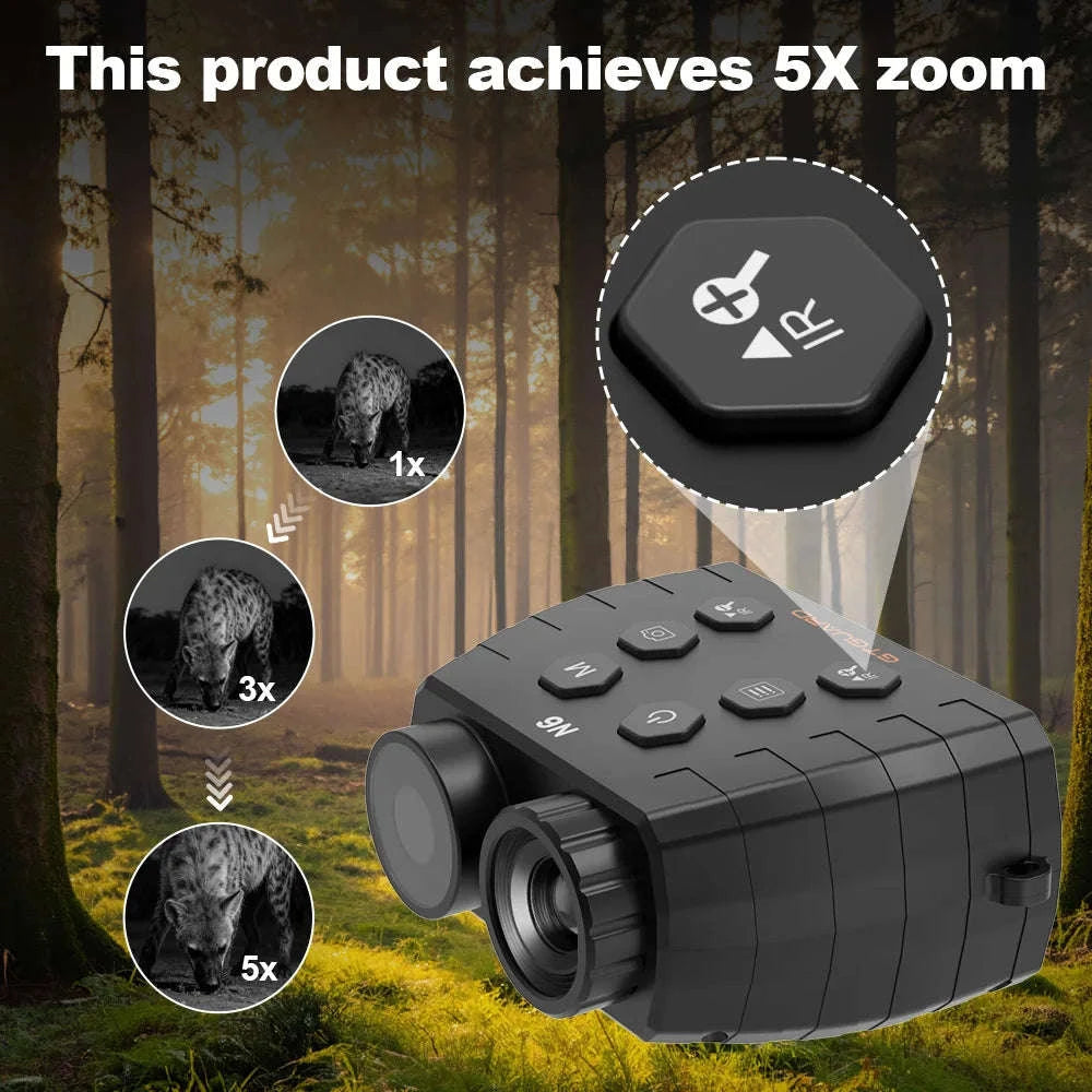 GTGUARD N6 Night Vision Binoculars with 1080P Video-United States