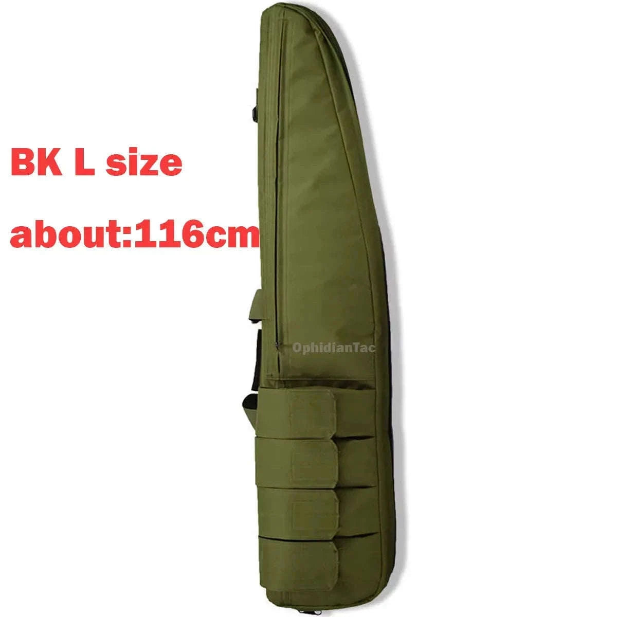 Gun Bag Case Rifle Backpack for Hunting and Airsoft-Type 1 green L