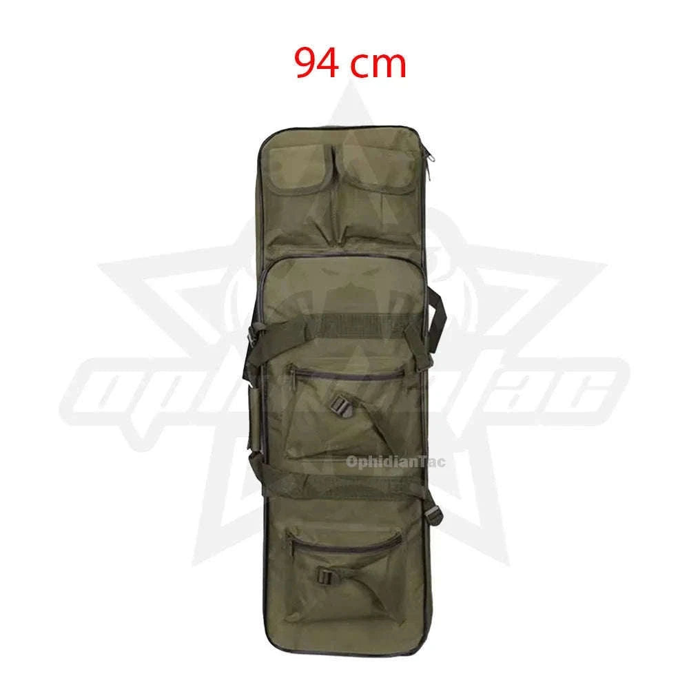 Gun Bag Case Rifle Backpack for Hunting and Airsoft-Type 1 green L