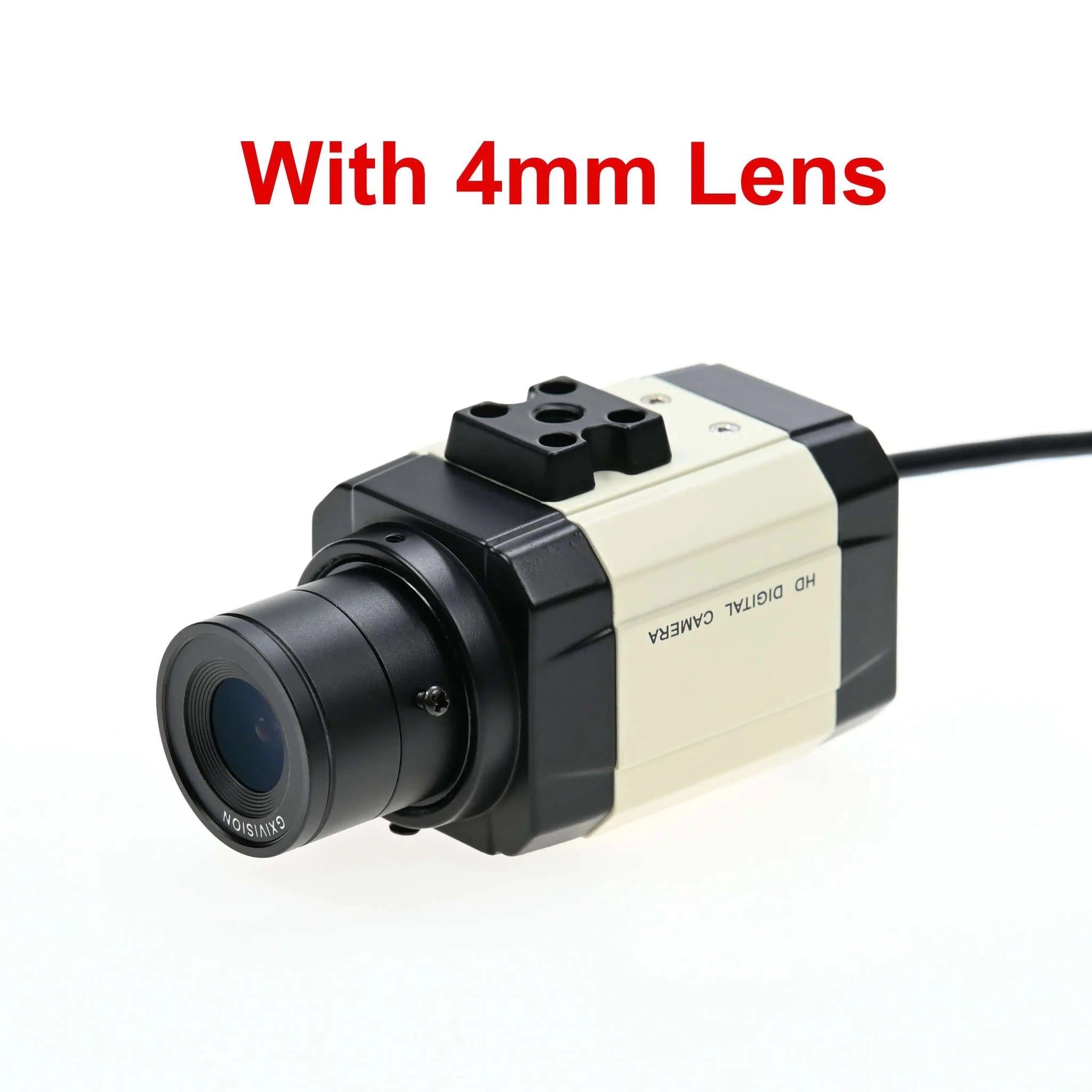 GXIVISION USB Camera 1080P 60fps with Varifocal CS Lens-12mm Fixed Focus