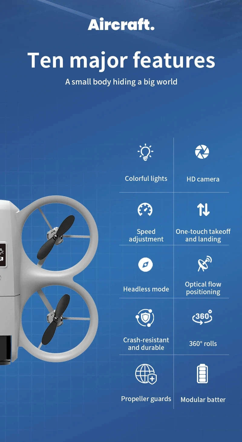 H135 Mini Drone with WiFi FPV and 4K Camera-H135