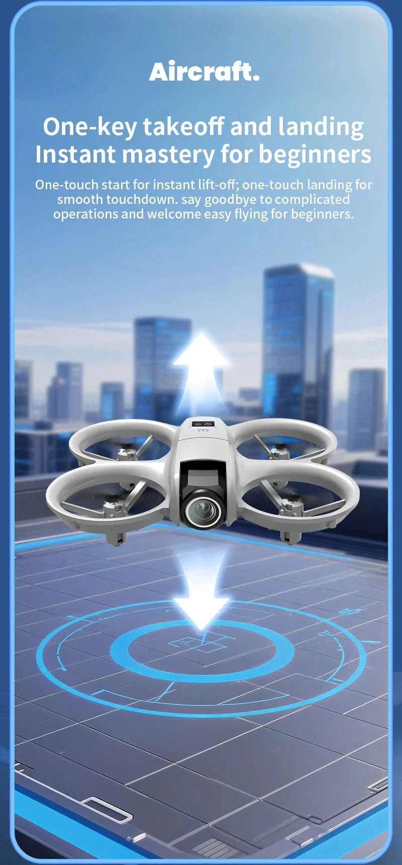 H135 Mini Drone with WiFi FPV and 4K Camera-H135