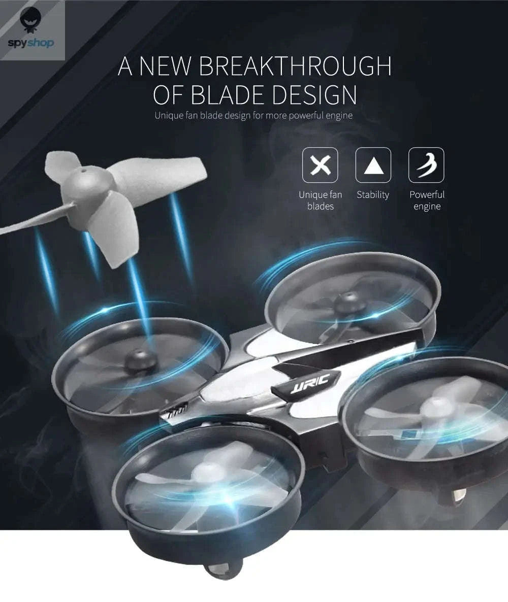 H36 Mini Drone 6‑Axis Quadcopter-blue