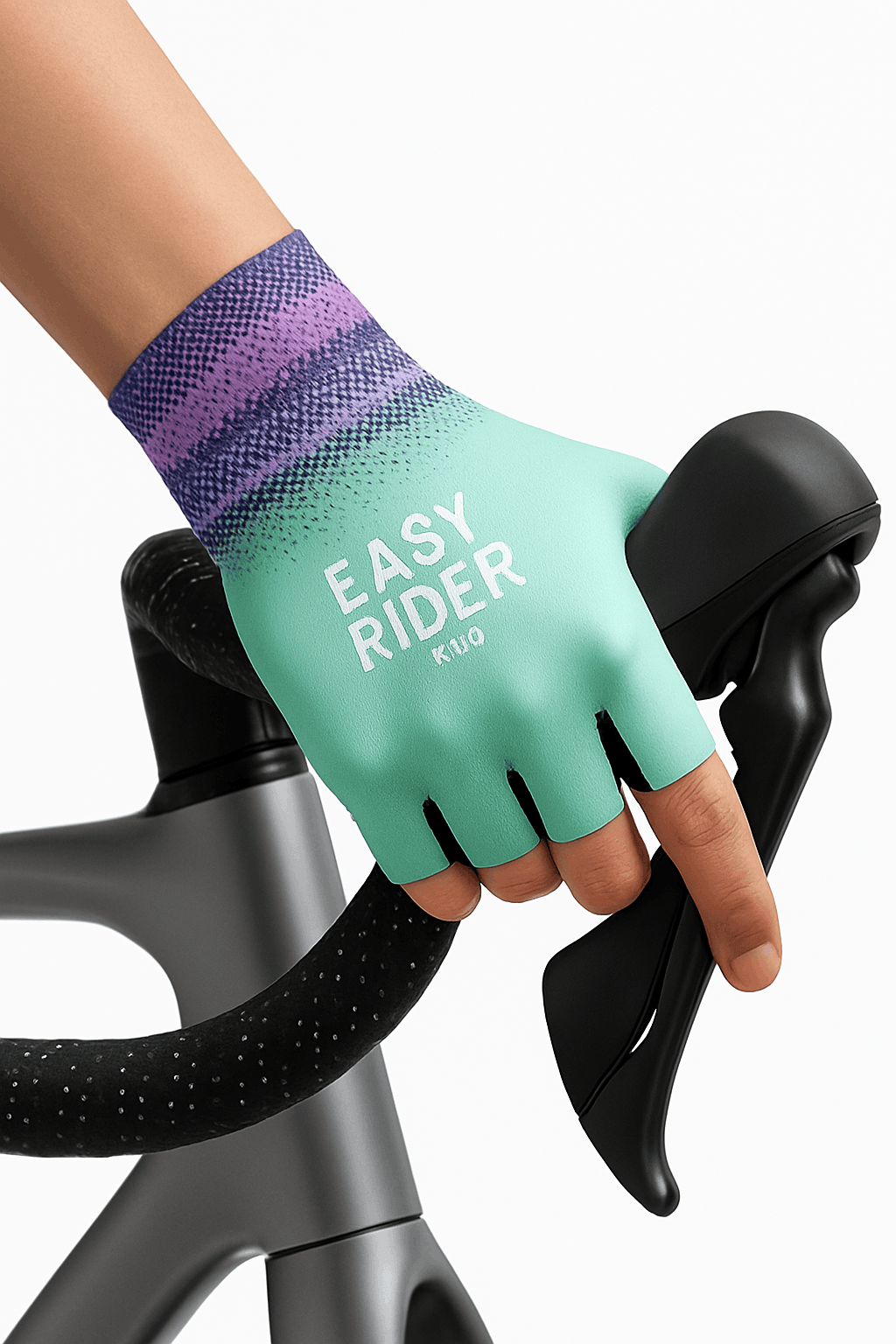 Half Finger Cycling Gloves for Women Shock Absorbing Breathable-S370-GN / XL